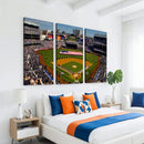 Yankee Stadium New York Wall Art Print | 3-Panel Canvas