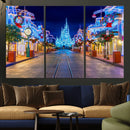 Disney Castle Wall Art – Large Magic Kingdom Canvas Artwork, by MyGreatCanvas | Canvas Wall Art Prints | Photo Prints & Wall Decor