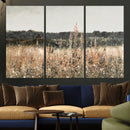 Rustic Field Landscape Wall Art Print, Giclee Canvas Wall