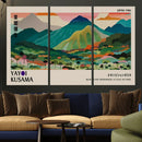Yayoi Kusama Wall Art, Yayoi Wall Art Canvas, Vibrant