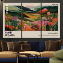 Yayoi Kusama Japan 1986 Wall Art Canvas Print – Vibrant