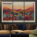 Framed Yayoi Kusama 1986 Wall Art Print – Japanese Wall Art