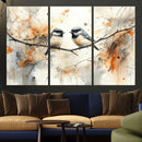 Beautiful Birds Wall Art – Framed Watercolor Branch Canvas by MyGreatCanvas | Canvas Wall Art Prints | Photo Prints & Wall Decor