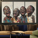 Shai Yossef Print - Joyful Childhood Canvas Wall Art -