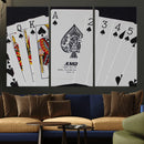 Poker Wall Art - Playing Cards Canvas Wall Art Print - Ace by MyGreatCanvas | Canvas Wall Art Prints | Photo Prints & Wall Decor