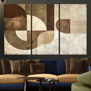 Wabi Sabi Geometric Wall Art | Abstract Modern Minimalist
