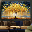 Golden Autumn Tree Wall Art – Framed Fall Leaves Canvas by MyGreatCanvas | Canvas Wall Art Prints | Photo Prints & Wall Decor