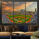 Chicago Wrigley Field Wall Art Canvas Print – Iconic