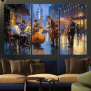 Colorful Jazz Wall Art - African American Music Canvas Print