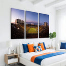 Iowa Hawkeyes Kinnick Stadium Wall Art Canvas Print, Framed