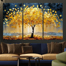 Golden Tree Wall Art – Framed Autumn Leaves Canvas Artwork, by MyGreatCanvas | Canvas Wall Art Prints | Photo Prints & Wall Decor