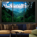 Tropical Jungle Wall Art Canvas Print – Framed Lush Valley by MyGreatCanvas | Canvas Wall Art Prints | Photo Prints & Wall Decor