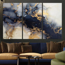 Black Marble Wall Art Canvas Print – Framed Abstract Gold by MyGreatCanvas | Canvas Wall Art Prints | Photo Prints & Wall Decor