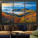 Autumn Mountains Wall Art, Vibrant Fall Foliage Landscape by MyGreatCanvas | Canvas Wall Art Prints | Photo Prints & Wall Decor