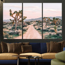 Joshua Tree Park Wall Art Canvas Print – Framed Desert Road by MyGreatCanvas | Canvas Wall Art Prints | Photo Prints & Wall Decor