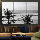Tropical Coastline Wall Art Canvas Print – Framed Palm Trees by MyGreatCanvas | Canvas Wall Art Prints | Photo Prints & Wall Decor