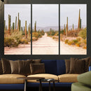Desert Cactus Wall Art – Framed Southwestern Canvas Artwork, by MyGreatCanvas | Canvas Wall Art Prints | Photo Prints & Wall Decor