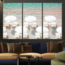 Calm Beach Wall Art – Framed Turquoise Water Canvas Artwork, by MyGreatCanvas | Canvas Wall Art Prints | Photo Prints & Wall Decor