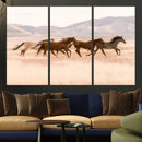 Wild Horse Wall Art Canvas Print – Framed Rustic Western Art by MyGreatCanvas | Canvas Wall Art Prints | Photo Prints & Wall Decor