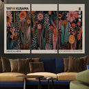 Modern Japanese Wall Art Canvas Print – Framed Abstract