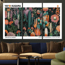 Modern Japanese Wall Art Canvas Print – Framed Abstract