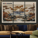Yayoi Kusama Wall Art Canvas Print – Framed Modern Japanese