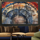 Tree Rings Wall Art Canvas Print – Framed Wood Art Picture by MyGreatCanvas | Canvas Wall Art Prints | Photo Prints & Wall Decor