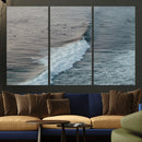 Ocean Waves Wall Art Canvas Print – Framed Coastal Serenity