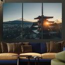 Mount Fuji Wall Art Canvas Print Framed Japan Travel Art by MyGreatCanvas | Canvas Wall Art Prints | Photo Prints & Wall Decor