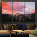 Half Dome Wall Art Canvas Print – Framed Yosemite National