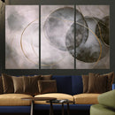 Abstract Grey Gold Wall Art – Modern Geometric Canvas by MyGreatCanvas | Canvas Wall Art Prints | Photo Prints & Wall Decor
