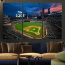 Target Field Wall Art Canvas Print – Baseball Stadium Scene, by MyGreatCanvas | Canvas Wall Art Prints | Photo Prints & Wall Decor