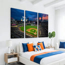 Target Field Wall Art Canvas Print – Baseball Stadium