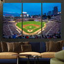Target Field Stadium Wall Art Canvas Print – Minnesota Twins by MyGreatCanvas | Canvas Wall Art Prints | Photo Prints & Wall Decor
