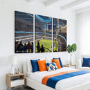 Chicago Dome Stadium Wall Art Canvas Print – Framed Modern