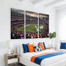 Chicago Bears Soldiers Field Wall Art Canvas Print – Framed