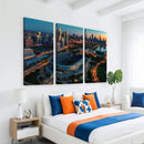 Chicago Bears Soldiers Field Wall Art Canvas Print – Framed