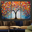 Vibrant Tree of Life Canvas Wall Art – Colorful Abstract by MyGreatCanvas | Canvas Wall Art Prints | Photo Prints & Wall Decor