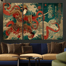 Tsukioka Yoshitoshi Samurai Wall Art – Japanese Katana by MyGreatCanvas | Canvas Wall Art Prints | Photo Prints & Wall Decor