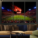 Jordan-Hare Football Stadium Wall Art Canvas Print, Football by MyGreatCanvas | Canvas Wall Art Prints | Photo Prints & Wall Decor