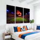 Jordan-Hare Football Stadium Wall Art Canvas Print, Football