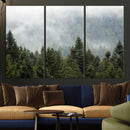 Misty Mountain Forest Wall Art Canvas Print by MyGreatCanvas | Canvas Wall Art Prints | Photo Prints & Wall Decor