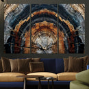 Abstract Wood Grain Canvas Print, Tree Ring Pattern Wall by MyGreatCanvas | Canvas Wall Art Prints | Photo Prints & Wall Decor
