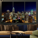 Atlanta Skyline Wall Art Canvas Print – Modern Cityscape by MyGreatCanvas | Canvas Wall Art Prints | Photo Prints & Wall Decor
