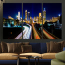 Atlanta Skyline Wall Art Canvas Print, Atlanta Downtown by MyGreatCanvas | Canvas Wall Art Prints | Photo Prints & Wall Decor