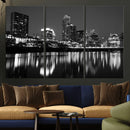 Austin Skyline Wall Art Canvas Print, Austin Downtown Night by MyGreatCanvas | Canvas Wall Art Prints | Photo Prints & Wall Decor