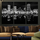 Baltimore Skyline Wall Art Canvas Print, Baltimore Downtown by MyGreatCanvas | Canvas Wall Art Prints | Photo Prints & Wall Decor