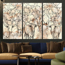 Farmhouse Texas Longhorn Wall Art Canvas Print - Abstract by MyGreatCanvas | Canvas Wall Art Prints | Photo Prints & Wall Decor