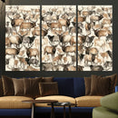 American Elk Wall Art Canvas Print - Abstract Deer Animal by MyGreatCanvas | Canvas Wall Art Prints | Photo Prints & Wall Decor
