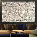 Abstract Bison Wall Art Canvas Print - Abstract Longhorn by MyGreatCanvas | Canvas Wall Art Prints | Photo Prints & Wall Decor